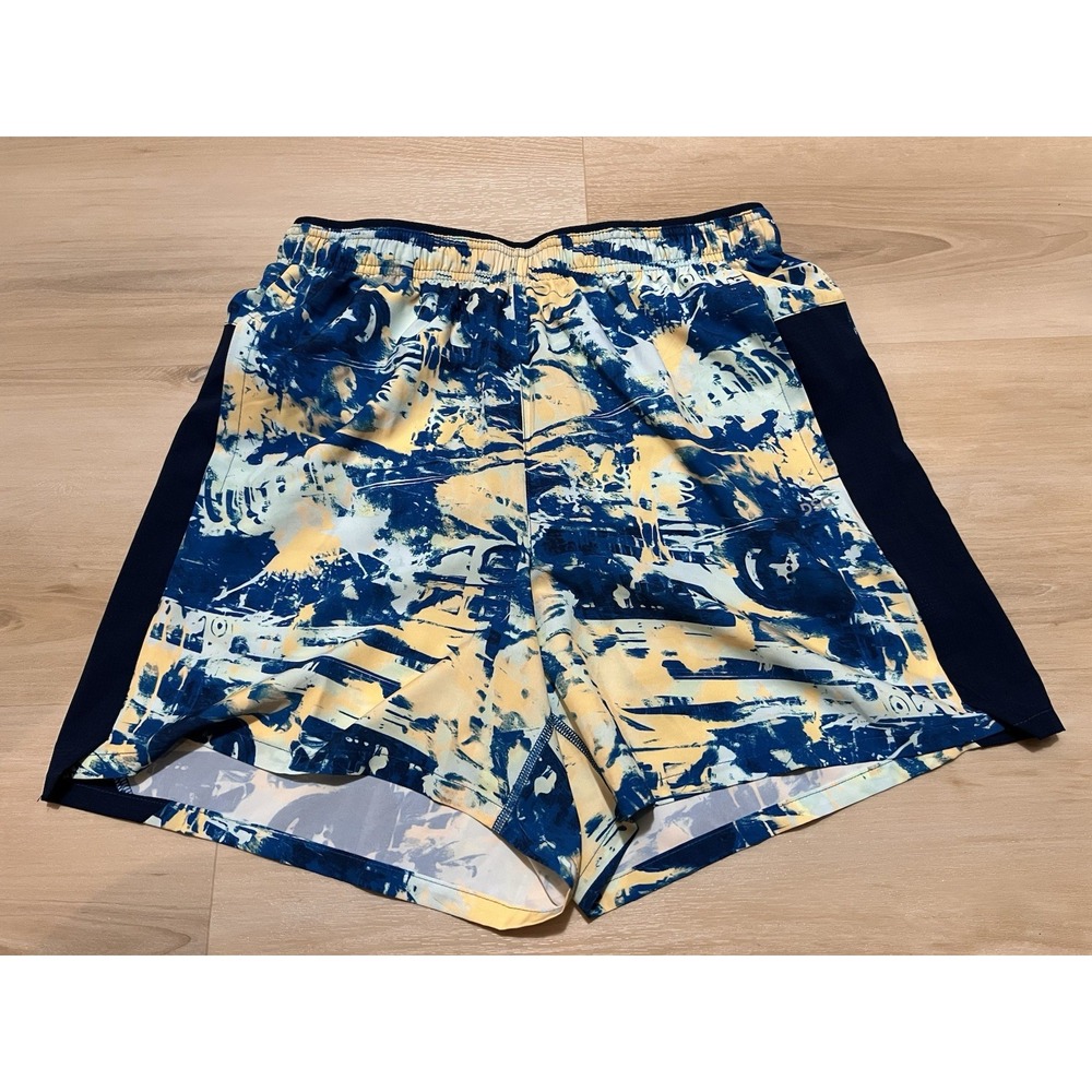 NWT DSG 5" Stride Short Athletic Fit Built In Liner Chaos Blue Gleam Mens Small